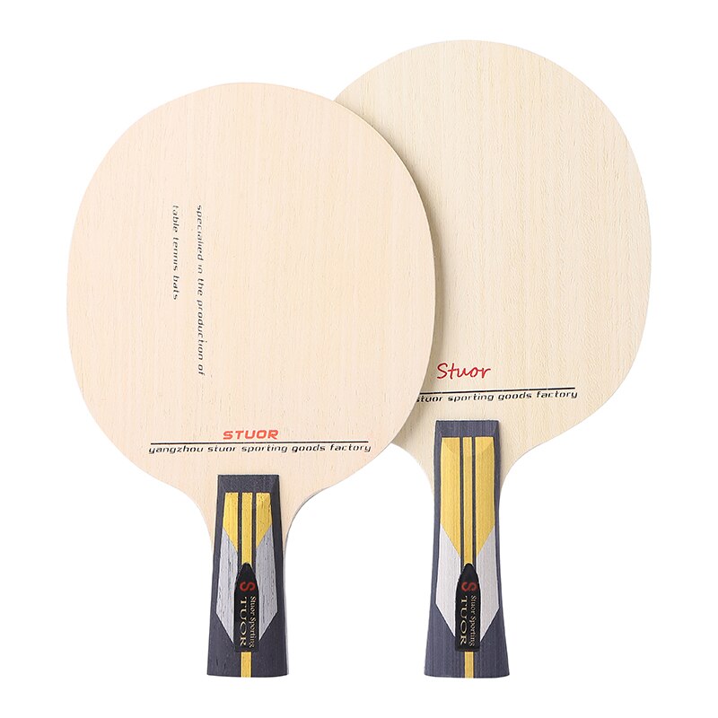 Stuor/ Situo Echt Tafeltennis Racket Vloer Alc Zwart Carbon Kevlar Pingpong Racket 7 Itsuki Rophylactic