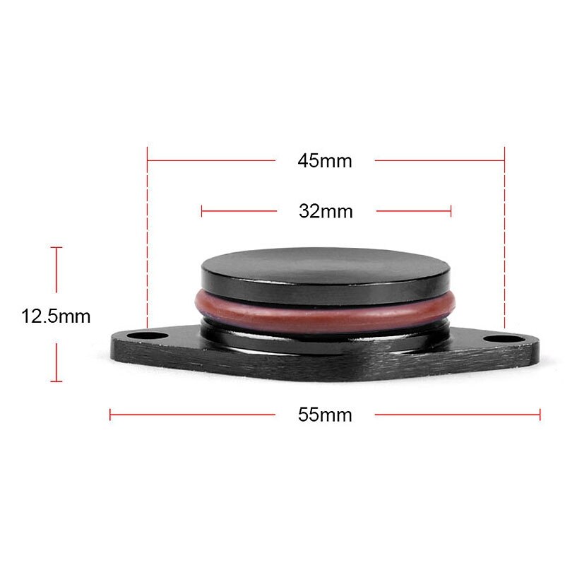 Engine Vortex Swirl Valve Sleeve Material for BMW Modified 33MM Aluminum Swirl Flap