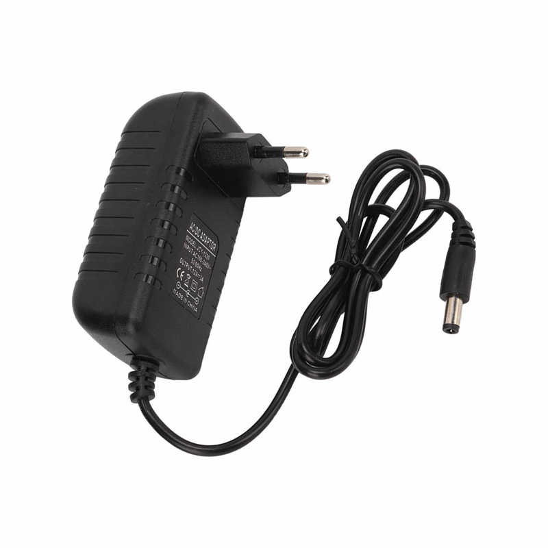 Power Supply Adapter EU Plug 100‑240V Power Source Transformer Energy Saving for Monitor