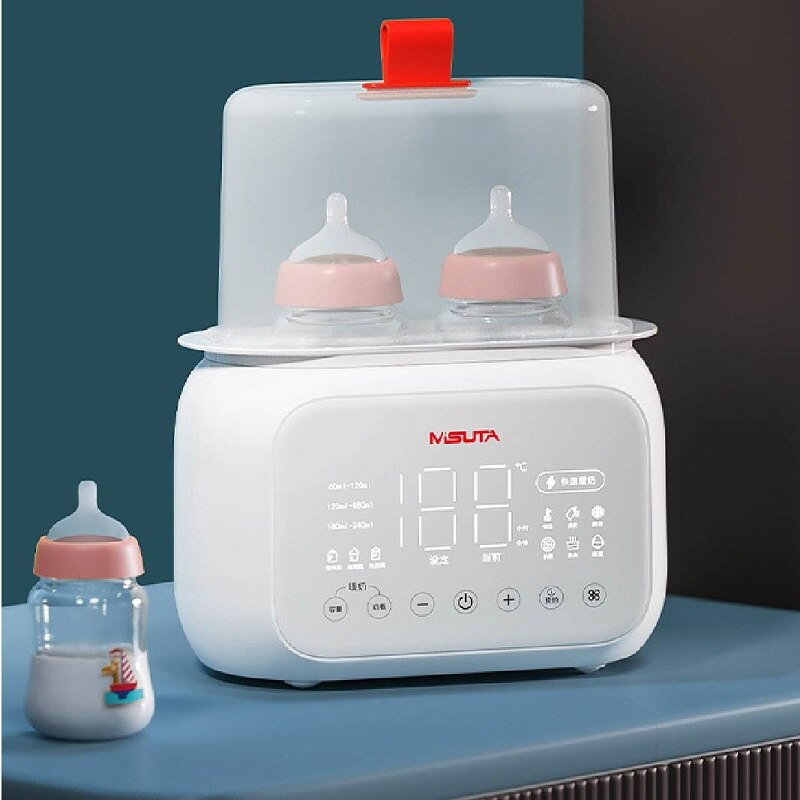 Chauffe-biberon Portable 8 En 1 - Décongélation Et Chauffage Rapide Du Lait - Contrôle Température - Pour Voyages - 9