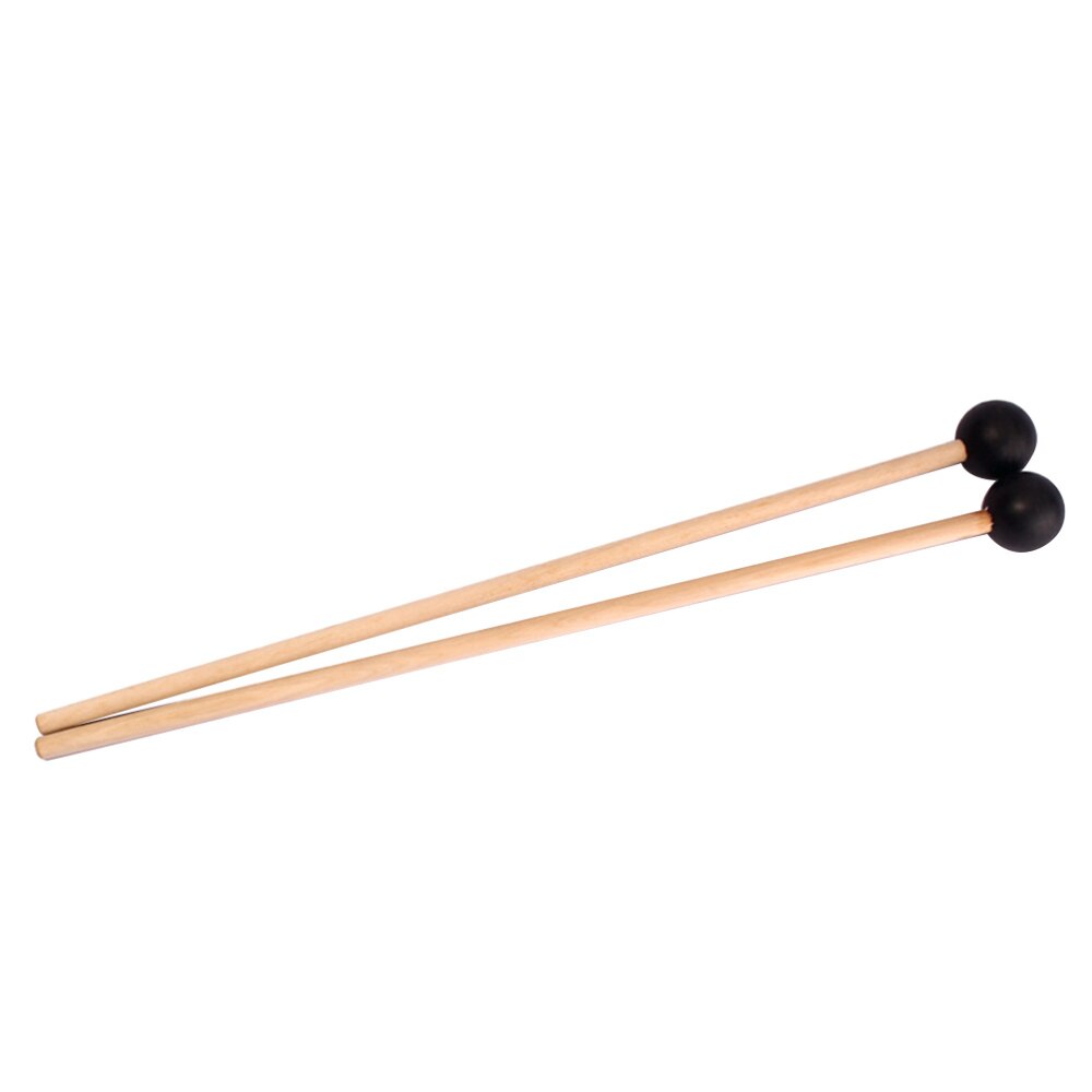 1 Pair Drumsticks Sturdy Rubber Head Small Drum Drum Practice Percussion Instruments Drumsticks for Training: Default Title