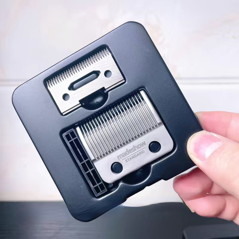 JRL Originele Vervanging Blade voor Madeshow M10/M5/M8f/M6/M11 Clipper Professionele Trimmer Snijmes hoofd Accessoires: Blauw