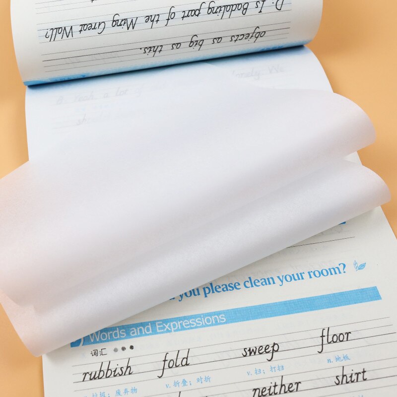 English Writing Copybook for School Students Kids Practice Calligraphy Grade 3 to 8 Modian