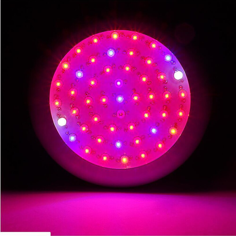 Yabstrip Led Grow Light 150W 50leds UFO Full Spectrum Grow Lamp For plans Indoor Flower greenhouse tent fitolamp phyto lamp
