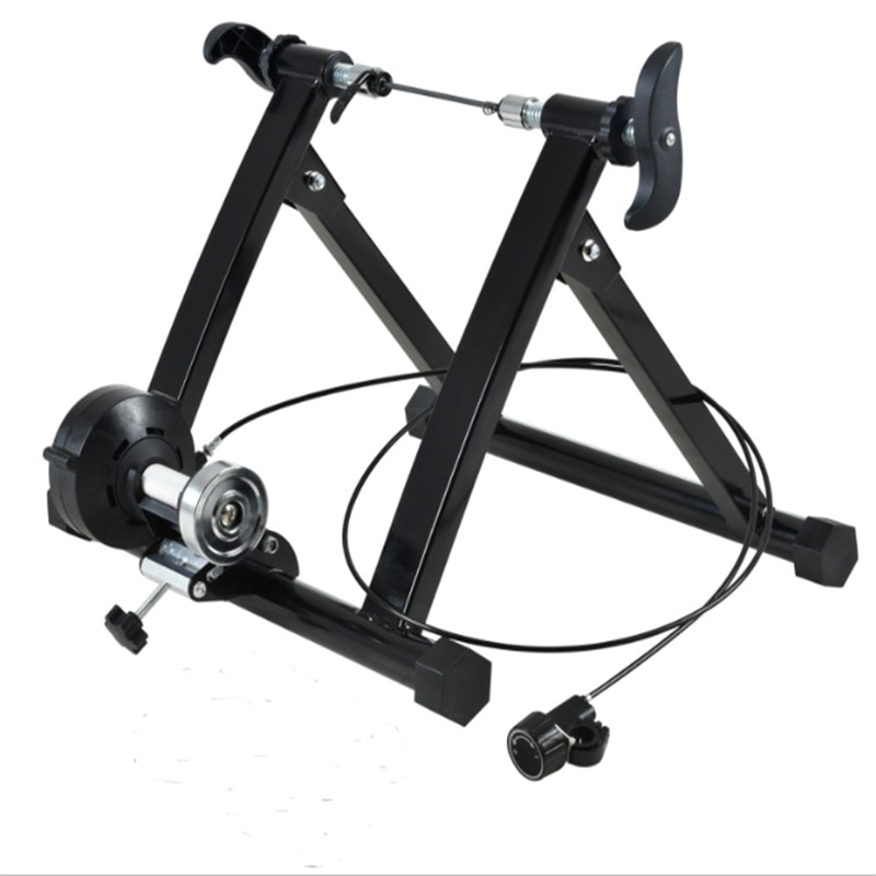 Indoor Exercise Bicycle Trainer 6 Speed Magnetic Resistance MTB Road Bike Trainer Stand Roller Fitness Station