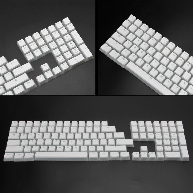 104 key Caps PBT Double Skin Milk Shot Backlit Keycap For OEM Cherry MX