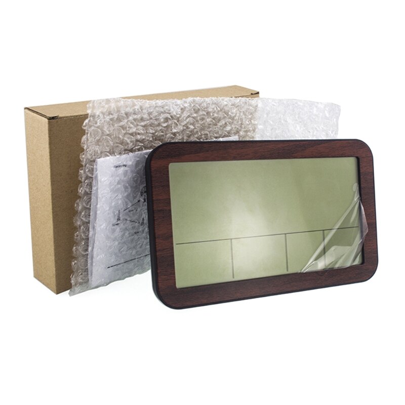 Digital Alarm Clock Grain Alarm Clock Modern Minimalist Style Alarm Clocks Applicable Bedroom Decor Desk Bedside Office