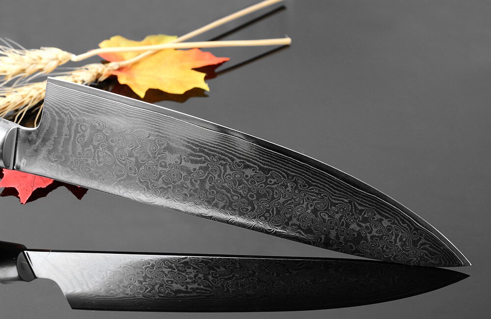 Xituo diy mes blank handgemaakt zelfgemaakt mes handvat  vg10 damascus staal koksmes vlees snijden vis fruit schillen keukengereedschap