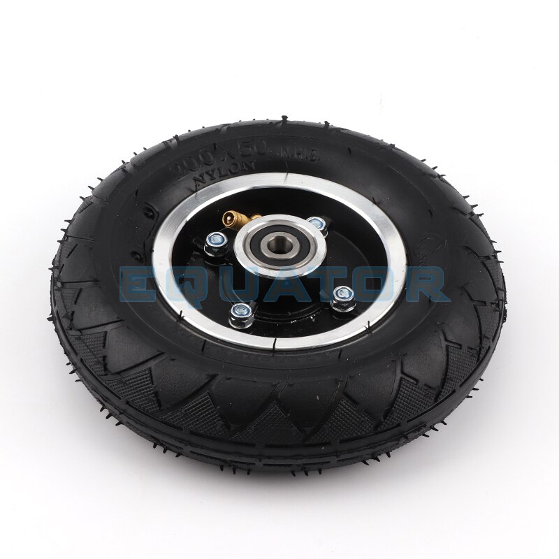 Elektrische Scooter Band Met Wiel Hub 8 &quot;Scooter 200X50 Band Inflatie Elektrische Voertuig Aluminium Wiel Pneumatische band
