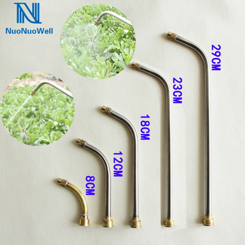 NuoNuoWell Ultra Fine Stainless Steel Grape Fruit Sprayer Irrigation Adjustable Nozzle M14 Pesticide Machine Fittings 5PCS-Pack