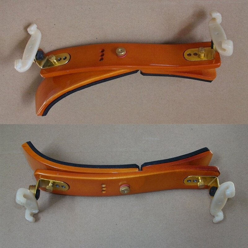Violin skulderpude multi-position justerbar ahorn skulderpude tysk stil violin skulderpude til 3/4-4/4 violin  or 14 tommer-