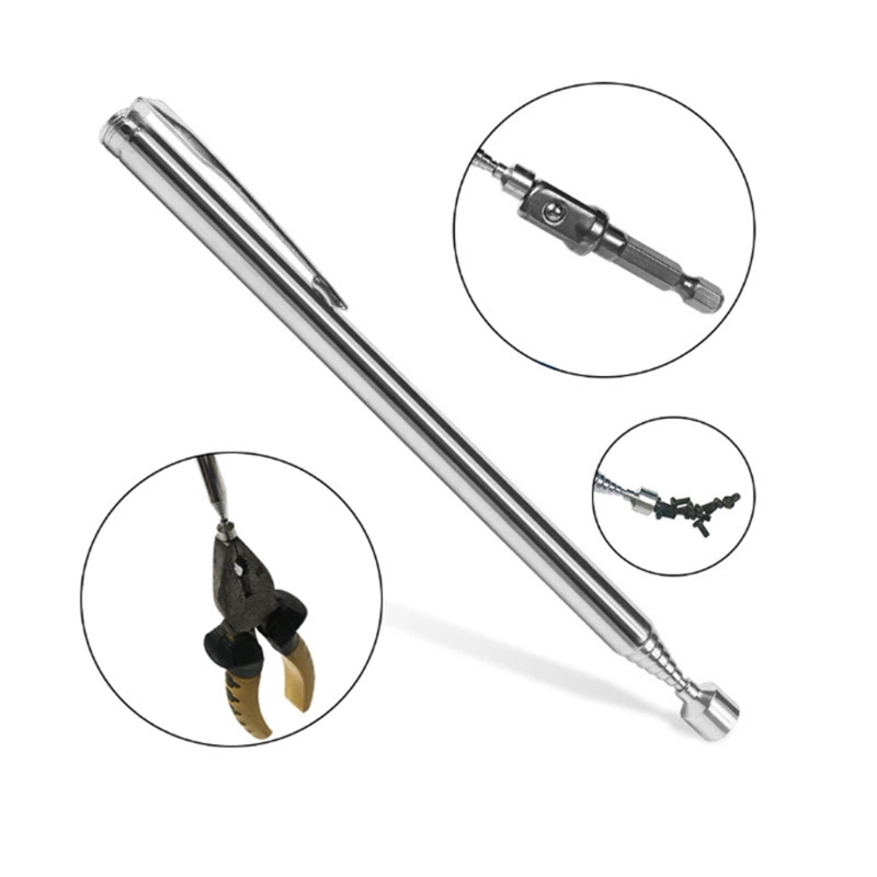 Durable Telescoping Magnetic Grabber Pick Up Rod Handheld Pick Up Mini Pen Magnetic Picker Durable Telescoping Magnetic M24 22