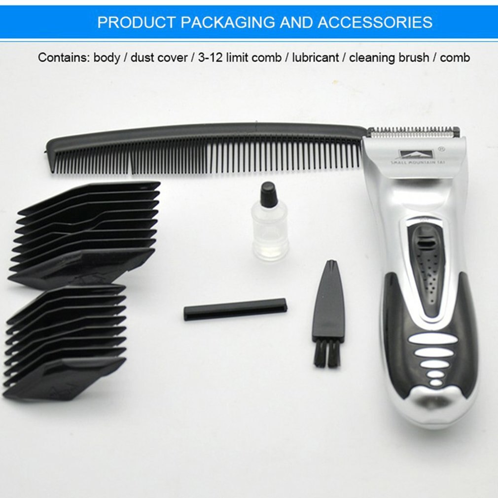 A008 electric hair clipper Stainless steel ABS Dry cell type Noise Reduction Child adult hair clipper Home use