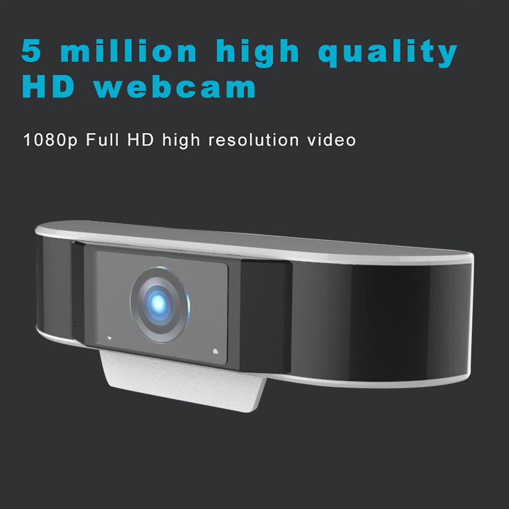 C12 Webcam 2MP 1080P Full HD USB Driver Free Web Camera with Microphone for Windows Android Linux Live Camera Webcam