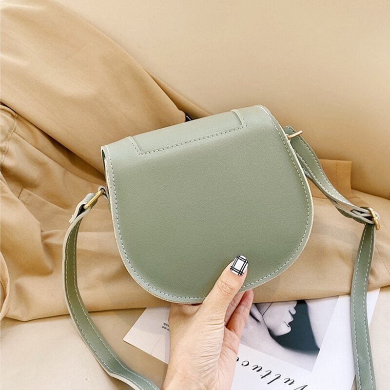 Women Vintage Small Square Bag Ladies Handbag Retro Shoulder Bags PU Leather Messenger bag Mobile Phone Packet Purse