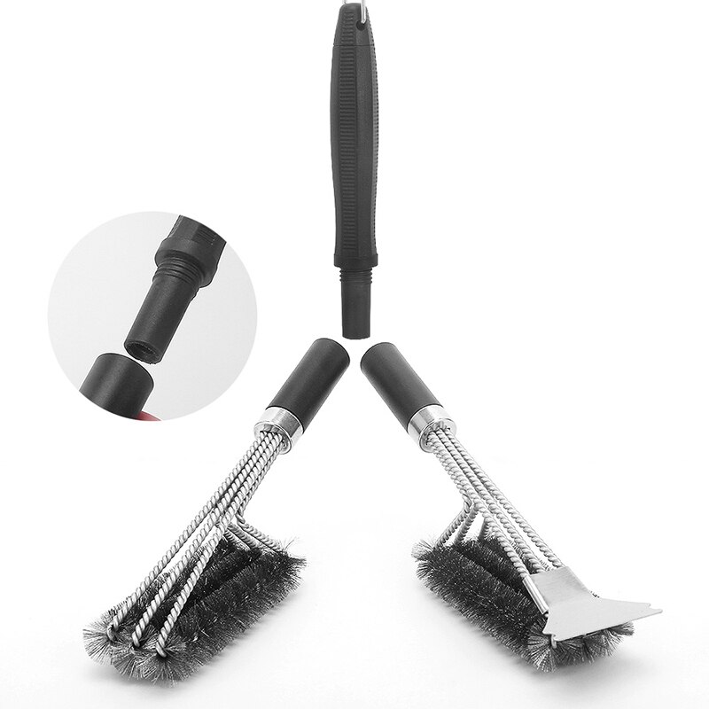 Best BBQ Cleaner, Perfect Tools for All Grill Types, Including Weber, Ideal Barbecue Accessories Grill Brush and Scraper