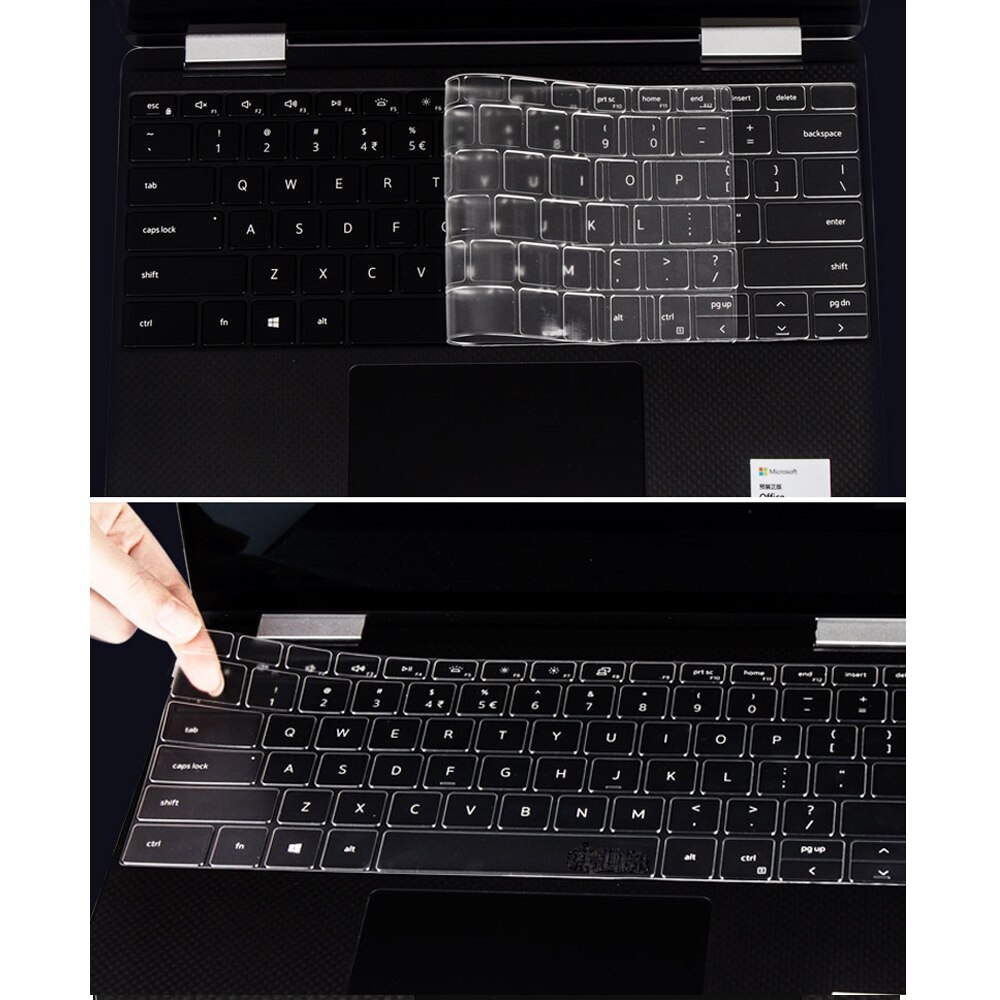 Näppäimistön suojukset dell xps 17 9700 13 9300 xps 15 9500 silikonikuori kirkas suojakuori paras