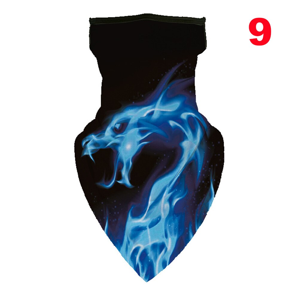 Ademende anti-uv-bedrukking voor buiten, uv-bescherming, bescherming tegen de zon, fiets, gezichtsbedekking, bandana, sjaal, masker: 9