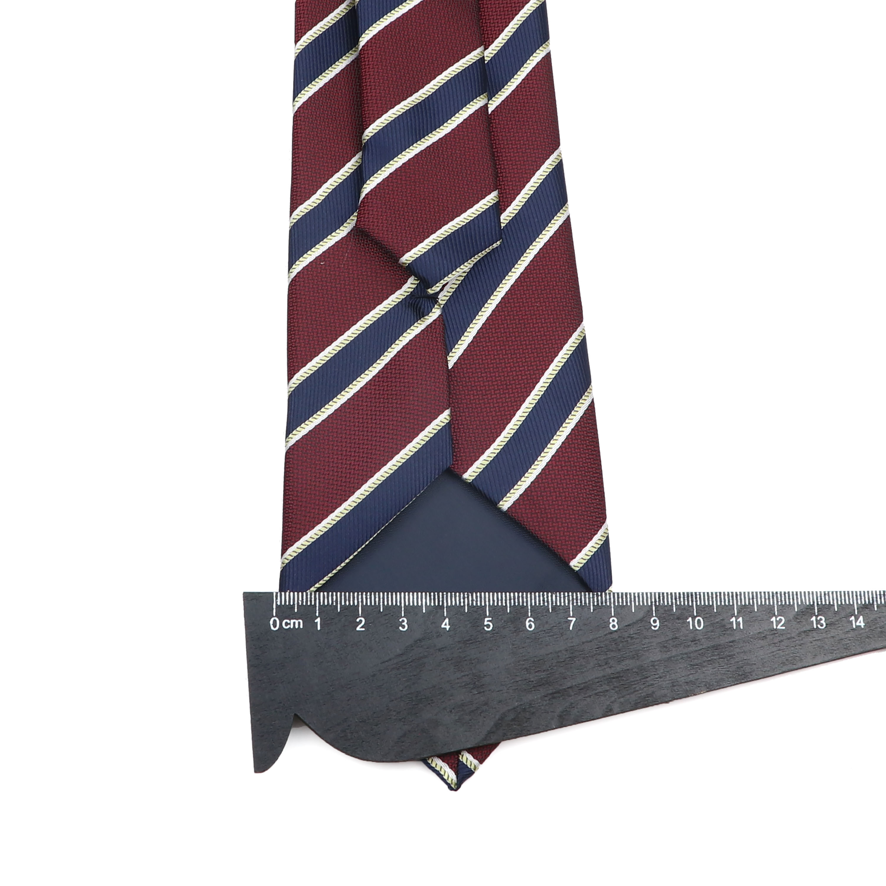 Nouvelle cravate rayée hommes 8cm cravates affaires nouvel an classique cravate accessoires de bureau hommes Costume usage quotidien fête de mariage