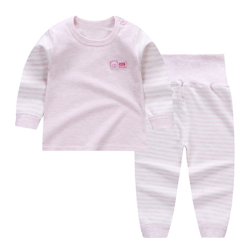 Nyfødte pyjamas forår baby tøj undertøj sæt langærmet piger bomuld babyer sove sove baby dragt drenge pijamas: Hegn / 18m