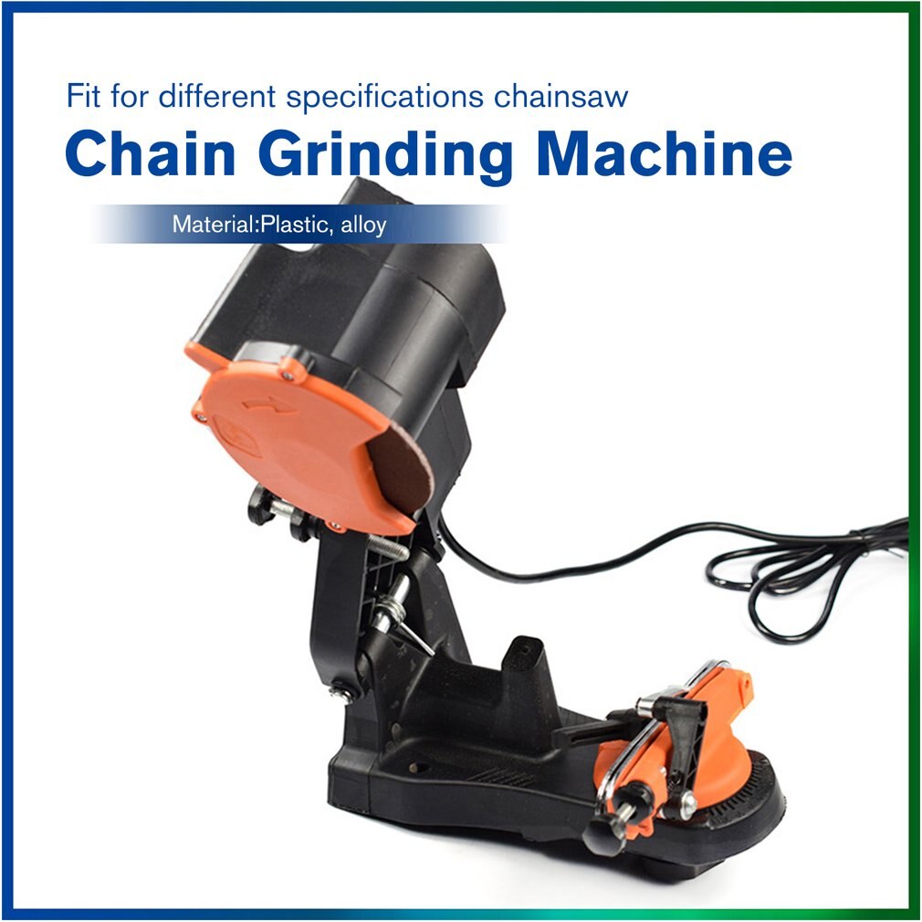 Household Electric Chainsaw Chain Sharpener Grinder Grinding Machine Grinder Portable Garden Tools Power Tools EU Plug