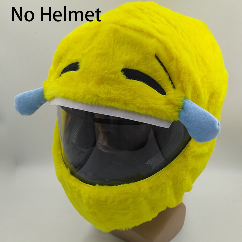 Juleplysjdeksel motorsykkelhjelm tilbehør casco moto cascos para moto capacete de motocicleta kask ror: Smil