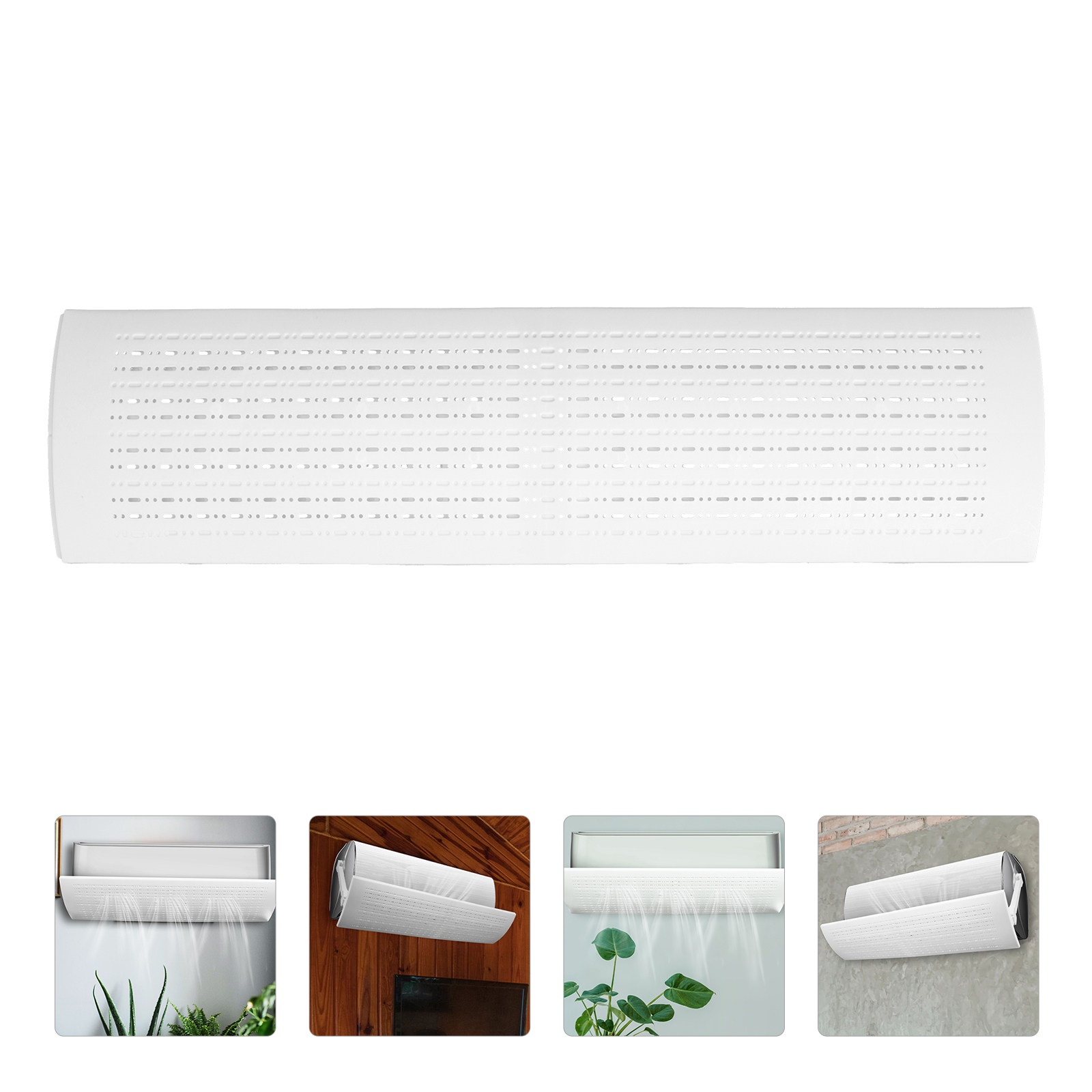 Air Vent Deflector Air Conditioner Cover Household Conditioner Baffle Home Accessory: 62x16cm