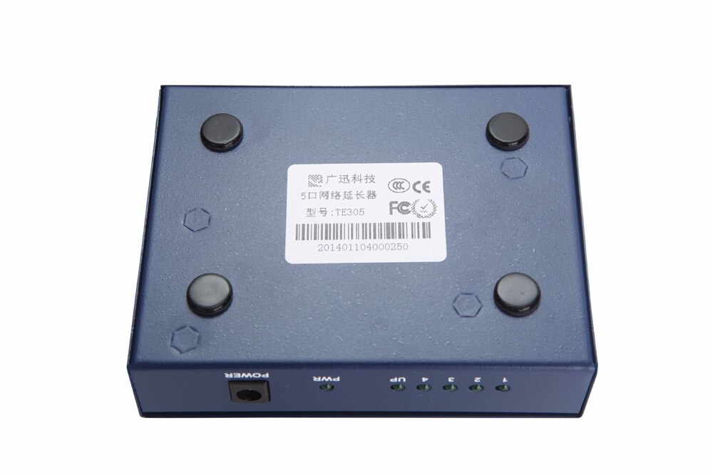 Ethernet Extender 10Mbps Tot 300 Meter Door Cat 5/5e Netwerk Ethernet Switch Extender 300 Meter