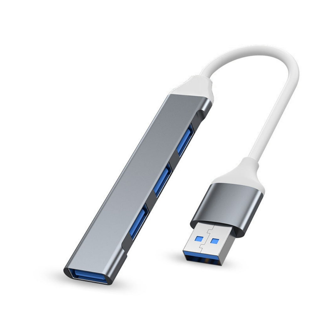 Adaptateur répartiteur multi-ports HUB USB 3.0 4 en 1, haute vitesse, USB 3.0/Type C à 4 USB OTG, pour Macbook Pro, accessoires pour ordinateur portable: green