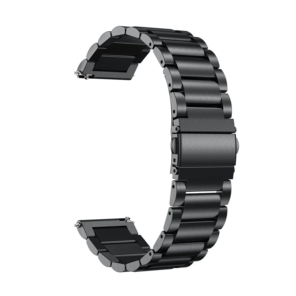 Metal Stainless Steel Strap For HUAWEI WATCH GT 3 46mm GT3 / GT Runner / GT 2 GT2 Pro Band Watchband Bracelet honor magic Watch: black-sanzhu