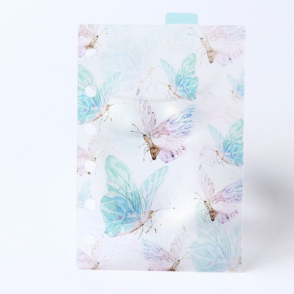 6 Sheets A5 6 7 Kawaii Spiral Notebook Divider, Cute Fine Organizer Planner Separator Pages Office School Stationery Index Paper