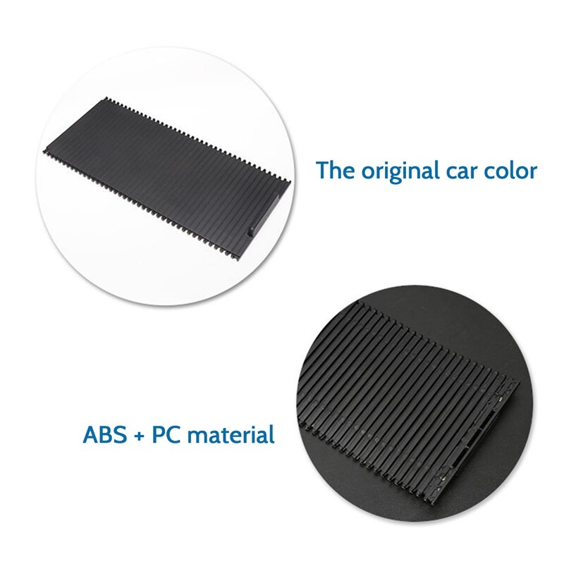 Center Console Cup Holder Cover Sliding Roller Blind Shutter For Land Rover Range Rover Sport 2005