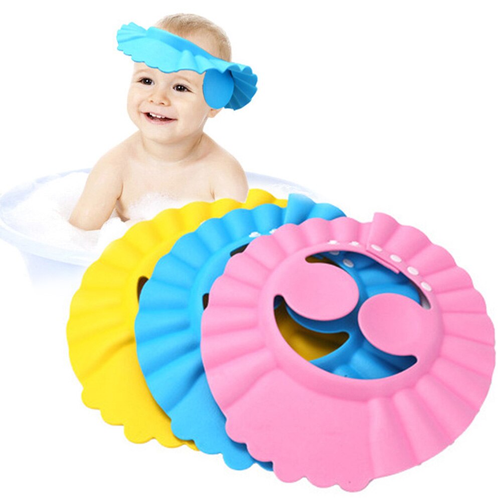 Baby Kinderen Shampoo Baden Douche Cap Wassen Voor Kids Hoofd Om Baby Douche Hoed Kind Badmuts