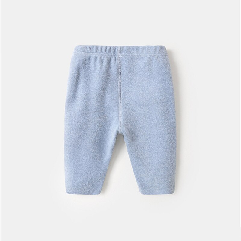 Children Clothes of Sleepwear Pure Color Cotton Children's Pajamas Set Children's Suit Baby Clothes Sets Body Suit Autumn 2pcs