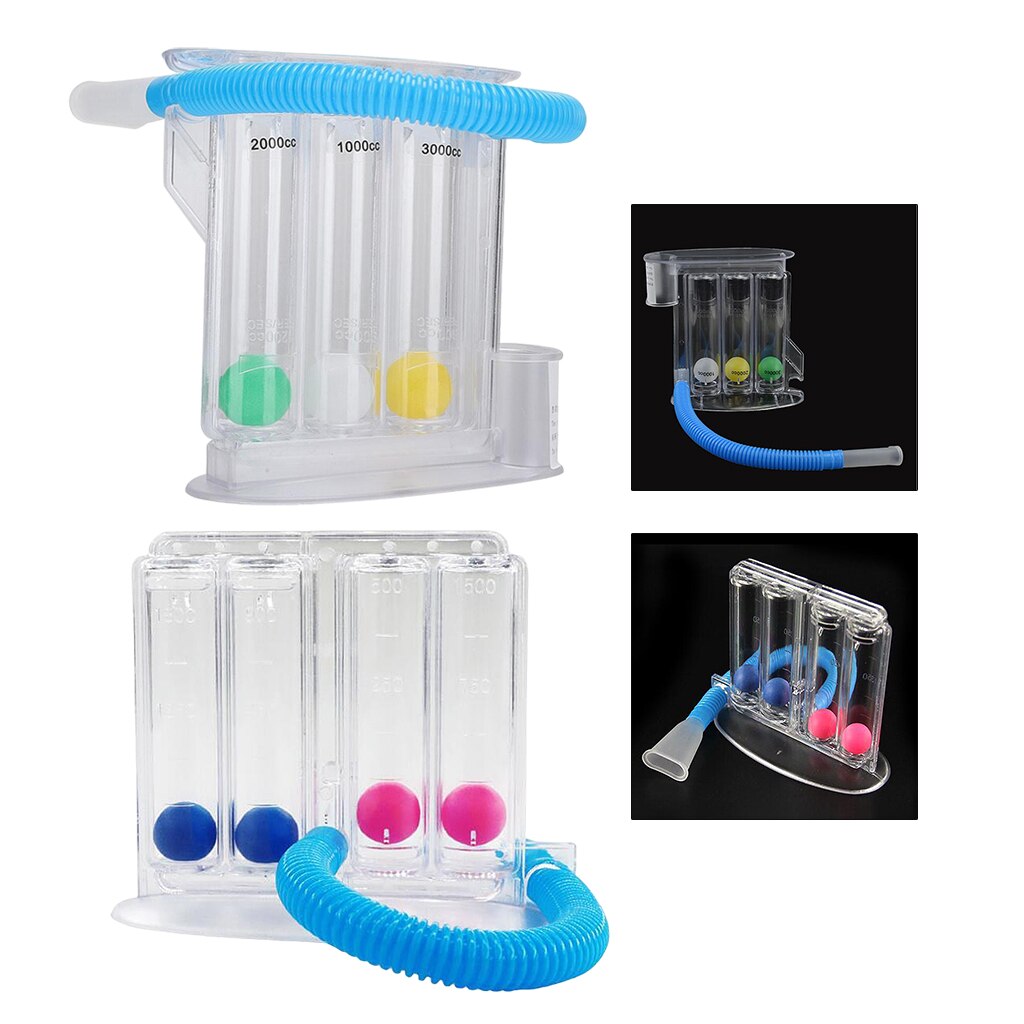 Ausfallschritt Tiefe Atem Trainer Trainer Gerät Gerät Atemwege Spirometry