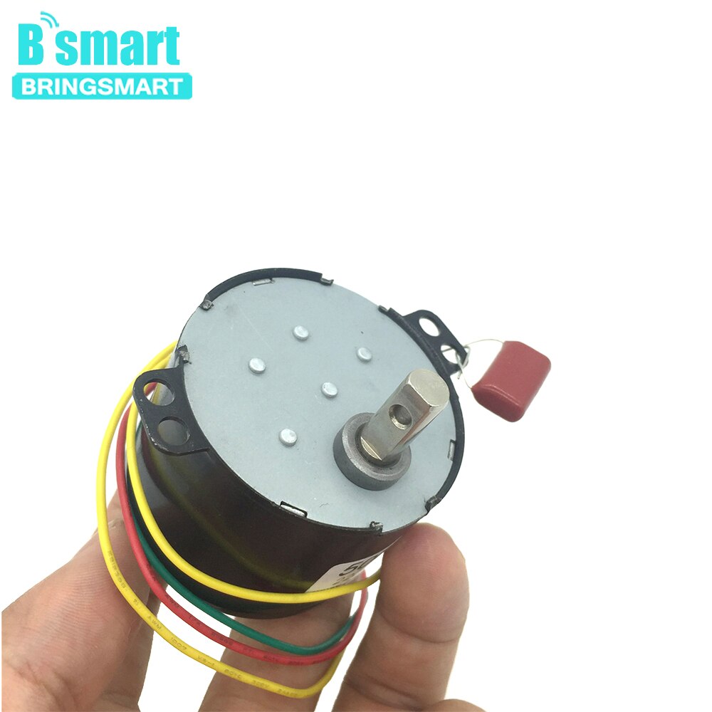 Ac 24V Synchrone Motor Ac 220V Omkeerbare Cw Ccw Lage Snelheid Motor 1-110 Rpm D As high Torque Motor Gebruik Barbecue Motor Diy