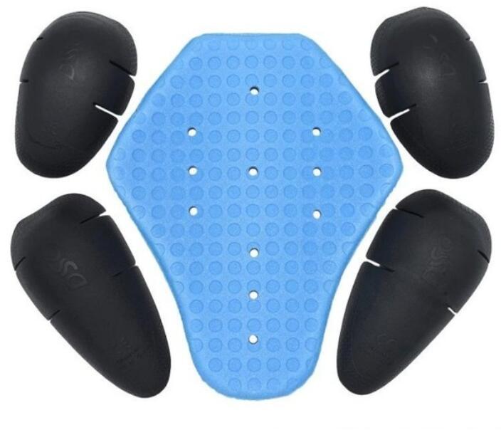 Free Transportation motorcycle racing suit Removable built-in PU protector five pieces shoulder elbow back: 2