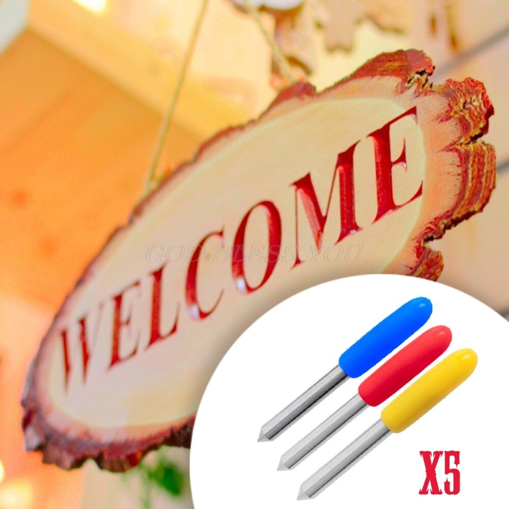 5Pcs 30 45 60 Degree Blade Cutting Plotter For Mimaki Vinyl Cutter Blade Set