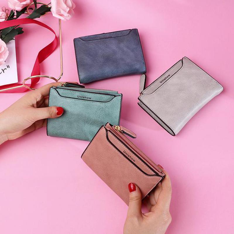 Cartera pequeña para mujer, monedero Mini con cremallera, monedero pequeño de de , cartera informal para mujer, tarjeteros