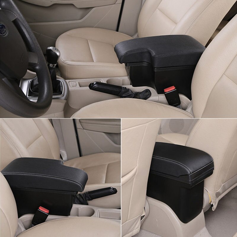 Voor Ford Focus 2 Armsteun Doos Voor Ford Focus 2 Mk2 Auto Armsteun Doos Auto Accessoires Nterior Retrofit Onderdelen Center opbergdoos Usb
