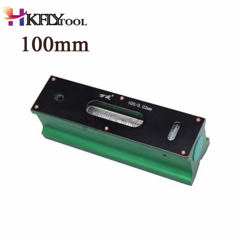 100mm précision 0.05 mm/mm 150/200/250/300mm précision 0.02 mm/mm industrie mécanique barre niveau Instrument outil de mesure