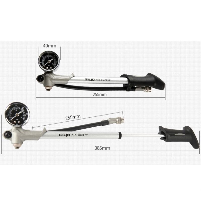 Mountainbike Schokdemper Pomp Vering Achter Lucht Handpomp