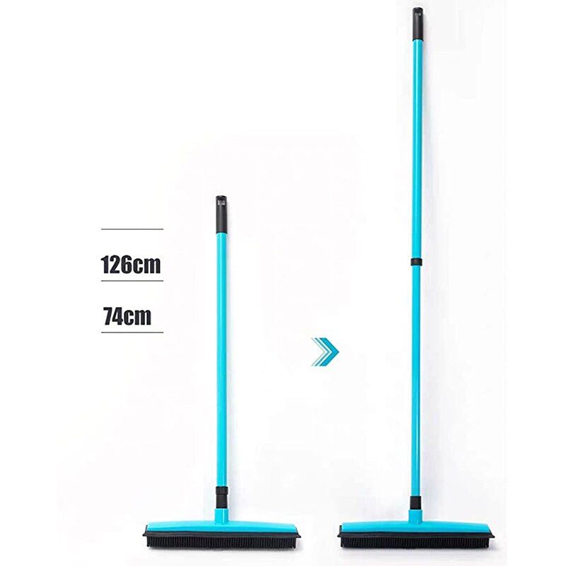 Multifunctional Telescopic No-Water Washing Broom Rubber Pet Hair Removal Brush Home Floor Carpet Broom Carpet er