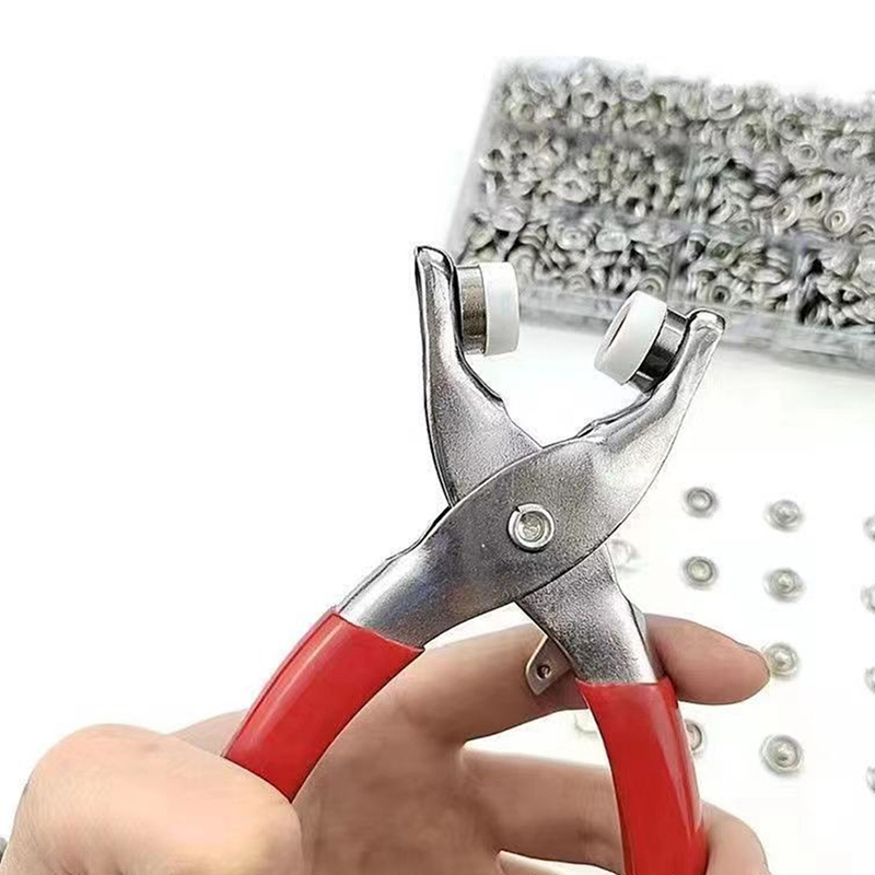 Snaps Knoppen Tangen Set Snap Fasteners Kit Tool Naaien Knoppen Drukknopen Snap Voor Installeren Kleding Tassen