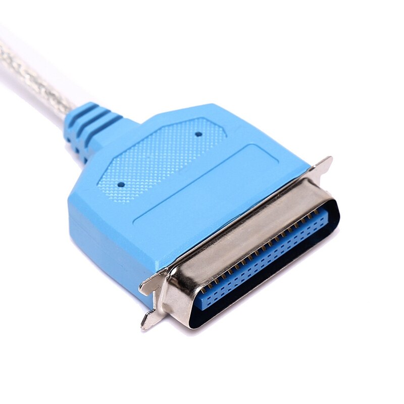 USB Adapter Cable USB to IEEE 1284 Printer Adapter Cable Suitable for Desktop Computers and Laptops,5PCS