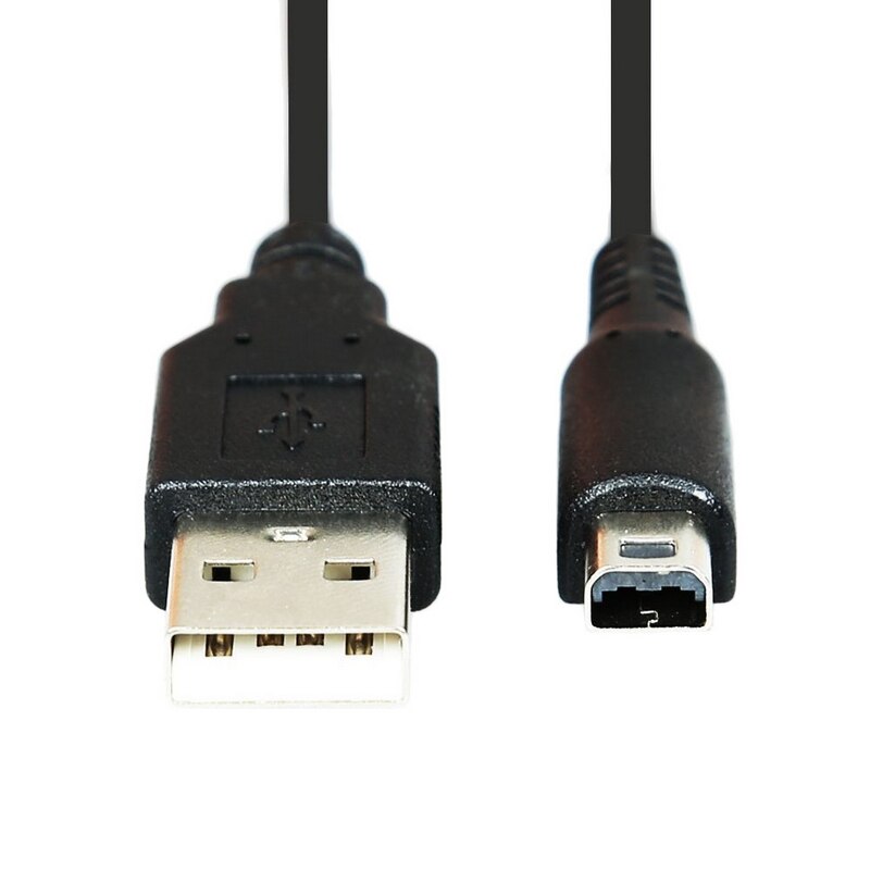 Koper 1.2M Usb Kabel Draagbare Games Accessoire Opladen Professionele Verbinding Thuis Praktische Reizen Voor 3Dsll