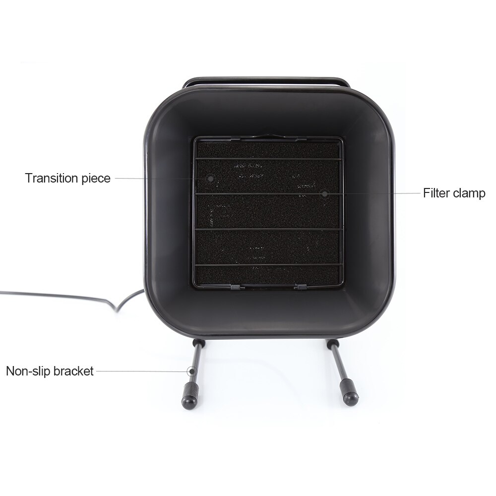 14W/16W przenośny pochłaniacz dymu lutowniczego ESD odciąg dymu robić lutownicy praca z gąbką filtrującą akcesoria robić narzędzi spawalniczych