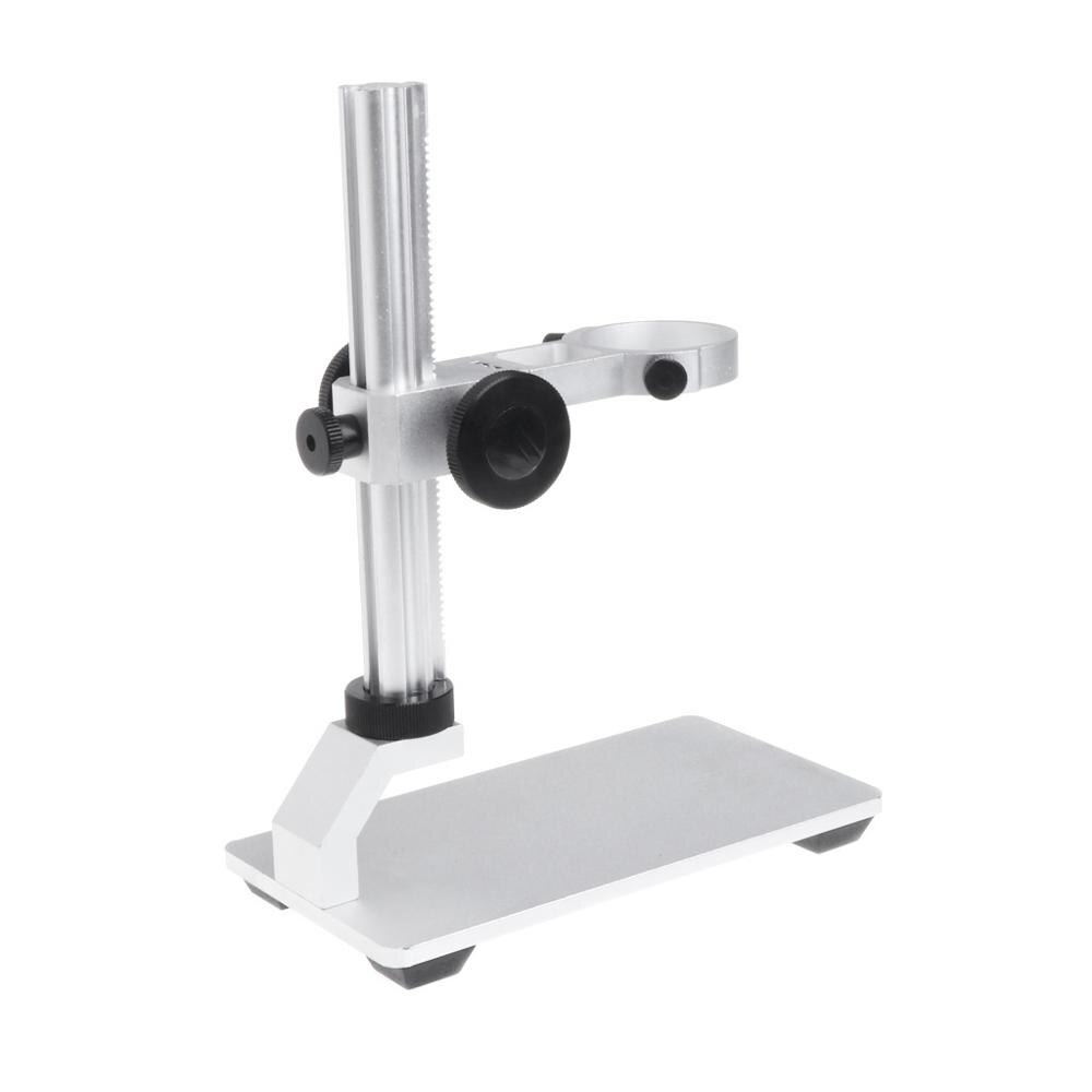 Mikroskop aluminiumslegering hæve sænke trin op ned støttebordstativ til usb digitalt mikroskop