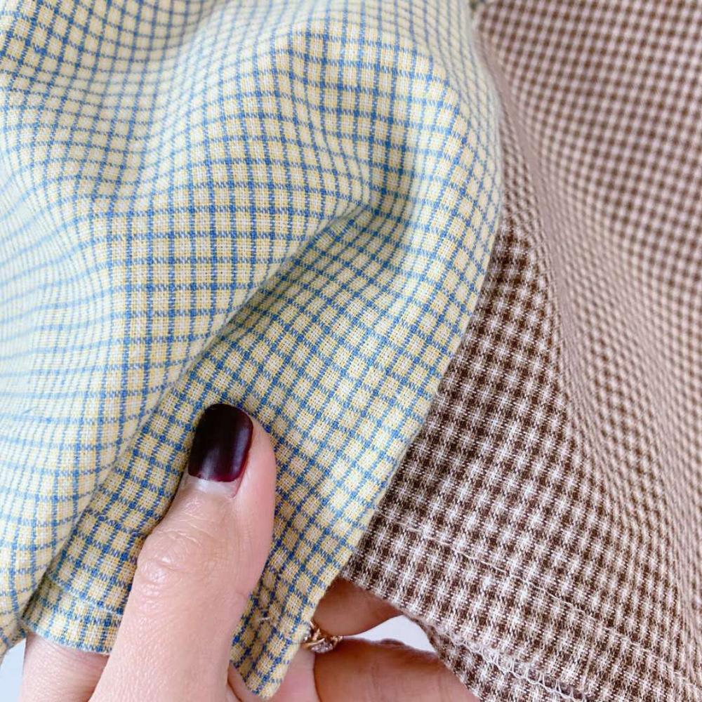 Kinderkleding zomerproducten meisjes shirt koreaanse zomer geruit mouwloos kant kinderkleding schattige meisjeskleding