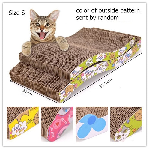 MTL cat scratcher tree climber Jumping Toy Climbing Frame Furniture Scratching: S shape Size S